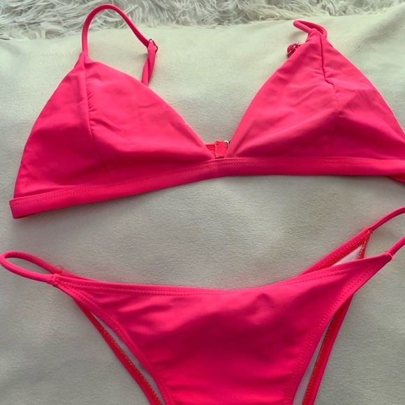 SHEIN Other - hot bright pink bikini
